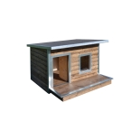 DOG HOUSES WITH TERRACE