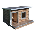 DOG HOUSES WITH TERRACE