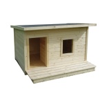 DOG HOUSES WITHOUT INSULATION