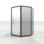 GLASS SAUNAS, MODULE SAUNAS