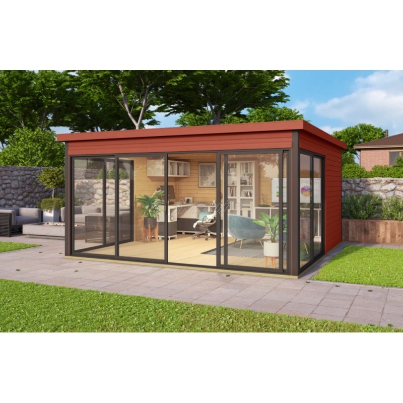 aiamaja-aiamajad-aiamajade müük-DOMEO 5-inpuit-kuur-kuurid-kuuride müük-mängumajad-mängumajade müük-saunad-saunade müük-garden house-red.JPG
