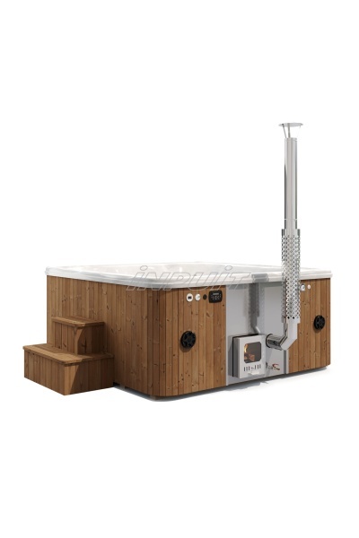 Kümblustünn JACUZZI 2.45m integreeritud ahjuga