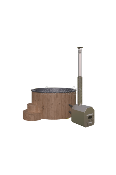 Hot tub DELUX 200 fiberglass, external heater