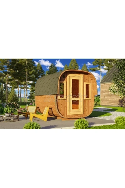 Ovaalsaun ATLAS 2,5m