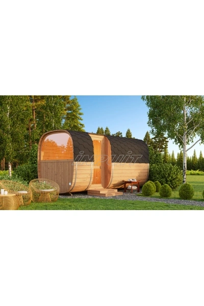 Ovaalsaun ATLAS Delux 4m 