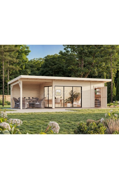 Aiamaja ANDREA 15,2 + 7,9 m2 Slide Plus