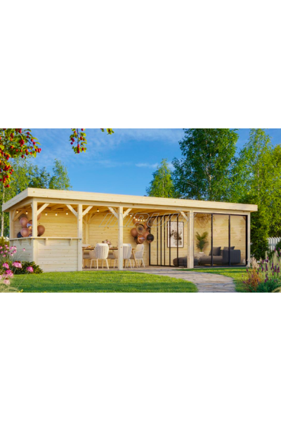 Paviljon LENNA 24,9 m2 SET 415 SLIDE