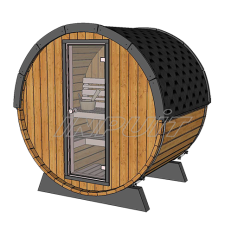 Barrel sauna/steam room RON 1 with one room