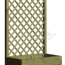 Flower box with trellis GERDA