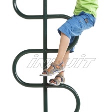 Metal climbing bar