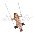 Rubber swing seat LONGI with chains