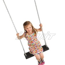 Rubber swing seat LONGI with chains