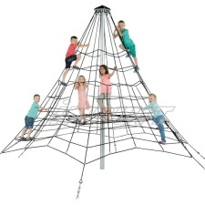 Armed rope pyramid net 3,5 m