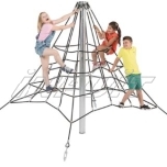 Armed rope pyramid net 2,0 m